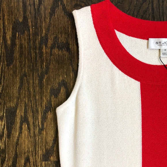 🆕 St. John Colorblock Dress - Picture 3 of 8